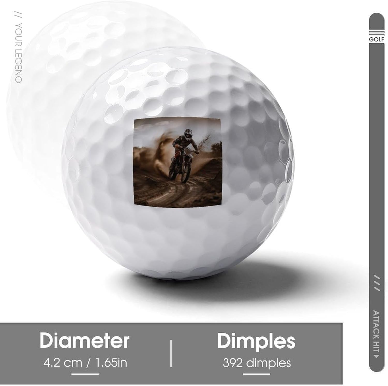Motocross Golf Balls Golf Balls for Men Golf Ball Bulk Callaway Golf Balls Range Golf Balls Best Golfballs for Women Distance Golf Balls Golf Accessories