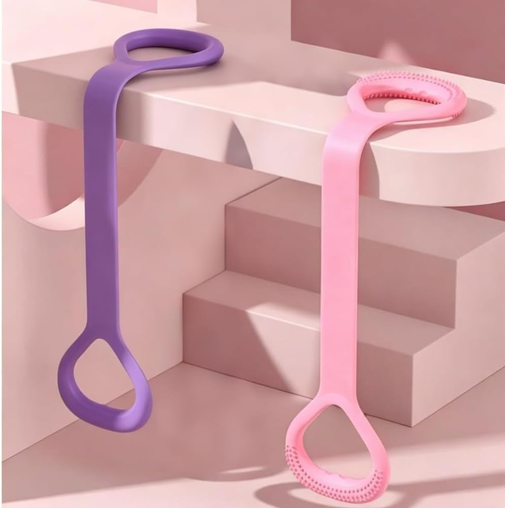 Exercise Band - Figure 8 Resistance Bands with Handles, Elastic Exercise Bands for Women