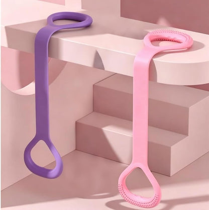 Exercise Band - Figure 8 Resistance Bands with Handles, Elastic Exercise Bands for Women