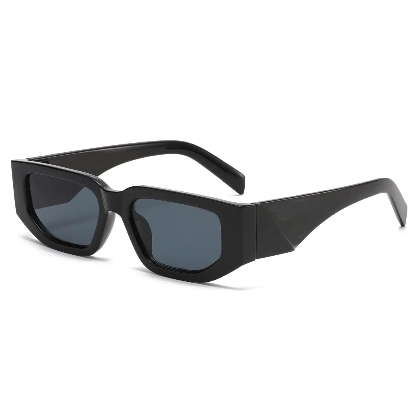 【{With Letters}】Fashion Retro Square Sunglasses for Men Women Classic Trendy Square Frame Shades UV400 Protection Sun Glasses Super Popular for All