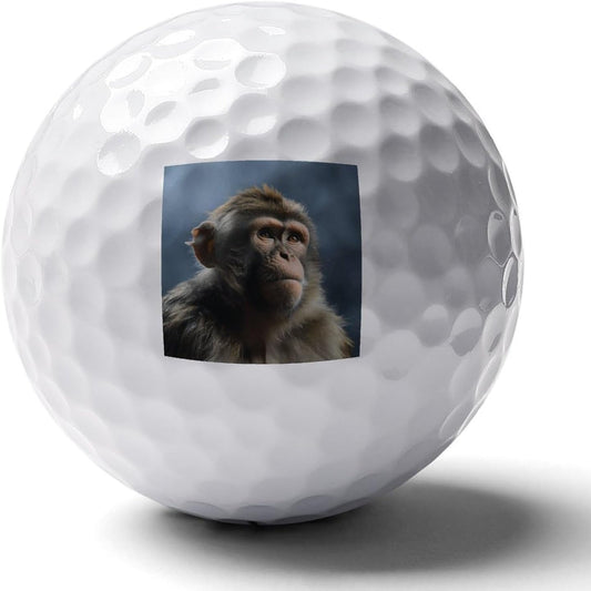 Monkey Golf Balls Golf Balls for Men Golf Ball Bulk Callaway Golf Balls Range Golf Balls Best Golfballs for Women Distance Golf Balls Golf Accessories