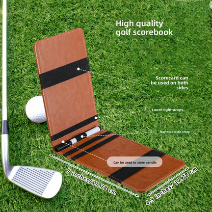 Golf Scorecard Case Golf Course Scorecard Case Golf Scorecard, Men Golfer Summervibes,Summervibes,Golf Training Equipment Golf Accessories Cricket Sound Device Golf Supply Golf Gadgets Golf Accessories Golf Cart Golf Clubs
