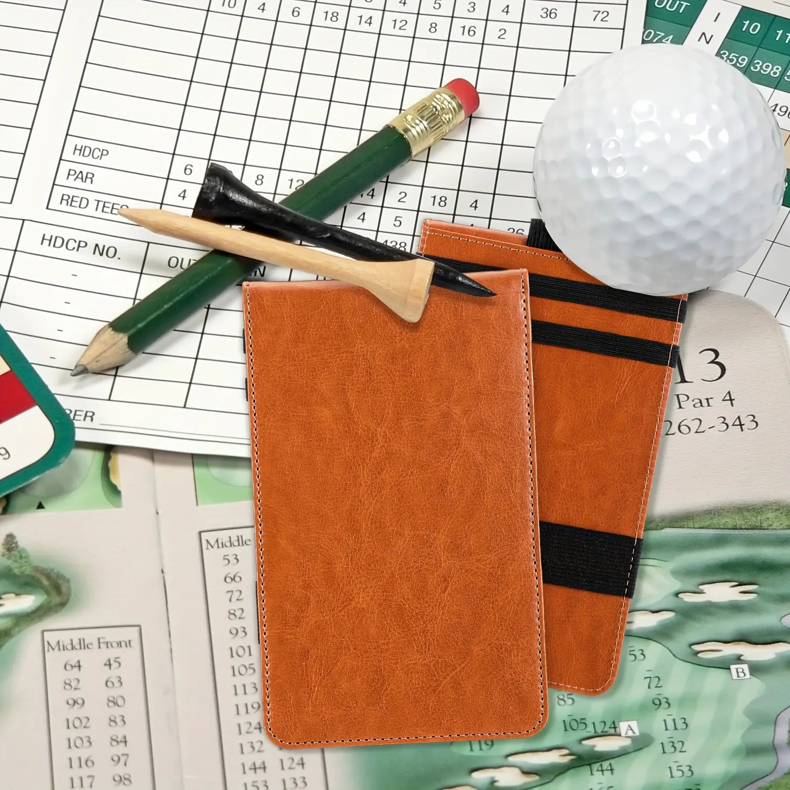 Golf Scorecard Case Golf Course Scorecard Case Golf Scorecard, Men Golfer Summervibes,Summervibes,Golf Training Equipment Golf Accessories Cricket Sound Device Golf Supply Golf Gadgets Golf Accessories Golf Cart Golf Clubs